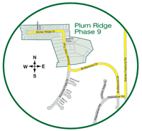 Plum Creek Estates Development Map